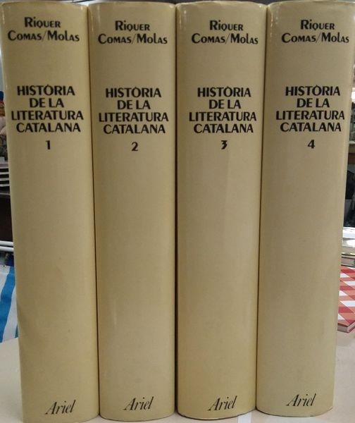 Historia de la literatura catalana (vols. I a IV)
