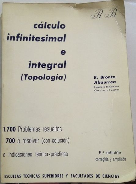 Cálculo infinitesimal e integral (topología) - 1.700 problemas resueltos