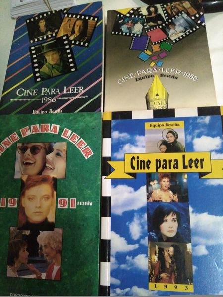 Lote "Cine para leer" (1986, 88, 91 y 93)