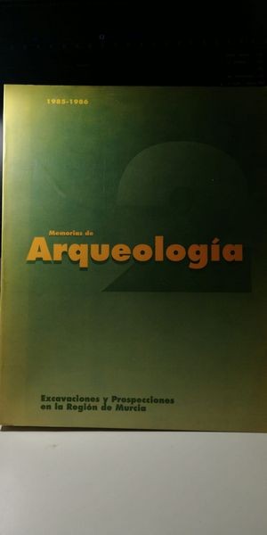 Memorias De Arqueologa 1985-1986